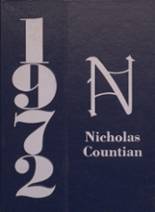 Nicholas High School 1972 yearbook cover photo