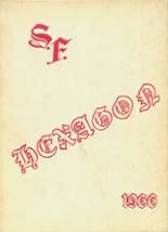Seventy-First High School 1966 yearbook cover photo