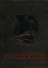 Salem High School 1935 yearbook cover photo