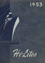 Silver Creek Central School 1953 yearbook cover photo