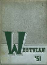 West View High School 1951 yearbook cover photo