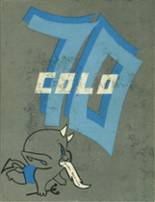 Colo High School 1970 yearbook cover photo