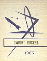 Dwight Rural High School 1965 yearbook cover photo