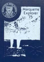 1975 Marquette High School Yearbook from Alton, Illinois cover image