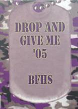 Belle Fourche High School 2005 yearbook cover photo