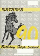 Bethany High School 1990 yearbook cover photo