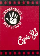 Frankenmuth High School 1983 yearbook cover photo
