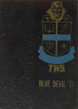 Warren Township High School 1971 yearbook cover photo