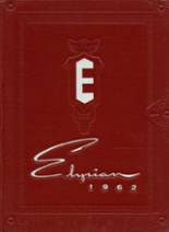 Elyria High School 1962 yearbook cover photo