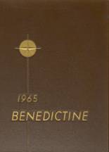 Benedictine High School 1965 yearbook cover photo