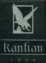 St. John Kanty Preparatory 1954 yearbook cover photo