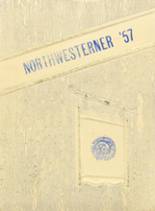 Northwest High School 1957 yearbook cover photo