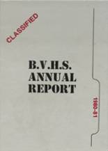 Buena Vista High School 1981 yearbook cover photo