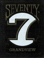 Grandview High School 1977 yearbook cover photo