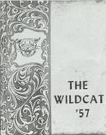 Johnson Bayou High School 1957 yearbook cover photo