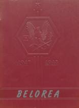 Belfast Central High School 1948 yearbook cover photo
