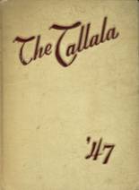 Talladega High School 1947 yearbook cover photo