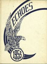 Hinckley-Big Rock High School 1955 yearbook cover photo
