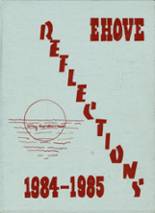 Ehove Joint Vocational School 1985 yearbook cover photo