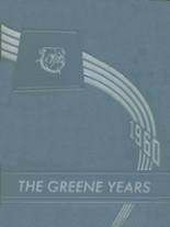 Greene High School 1960 yearbook cover photo
