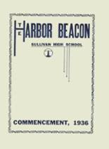 1936 Sumner Memorial High School Yearbook from Sullivan, Maine cover image