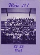 Hominy High School 1983 yearbook cover photo