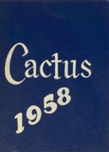 Judson School 1958 yearbook cover photo