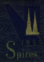1955 Cathedral High School Yearbook from New york, New York cover image