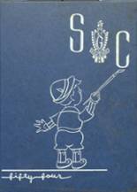 St. Charles High School 1954 yearbook cover photo
