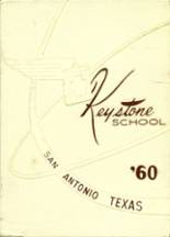 Keystone School 1960 yearbook cover photo