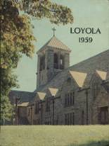 Loyola Blakefield Jesuit School 1959 yearbook cover photo