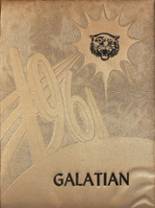Galatia Community High School 1961 yearbook cover photo