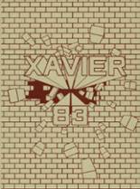 Xavier High School 1983 yearbook cover photo