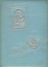 Our Lady of Wisdom Academy 1961 yearbook cover photo
