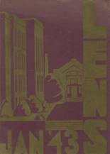 1943 Washington High School Yearbook from Portland, Oregon cover image