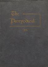 Perry High School 1926 yearbook cover photo
