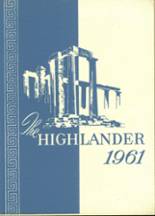 1961 Highlands High School Yearbook from Ft. thomas, Kentucky cover image