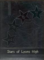 Lyons & Marco High School 1957 yearbook cover photo