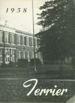 Frenchtown High School 1958 yearbook cover photo