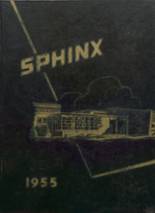 Corunna High School 1955 yearbook cover photo
