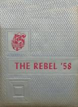 South Marshall High School 1958 yearbook cover photo