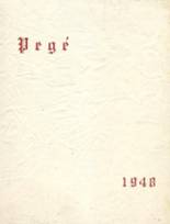 West Nottingham Academy 1948 yearbook cover photo