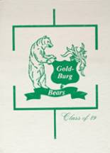 1989 Goldburg High School Yearbook from Stoneburg, Texas cover image