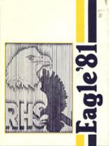 Richardson High School 1981 yearbook cover photo