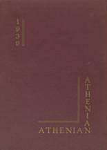 Athens Area High School 1939 yearbook cover photo