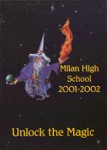 Milan High School 2002 yearbook cover photo