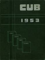 University of Detroit High School 1953 yearbook cover photo