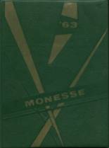 Momence High School 1963 yearbook cover photo