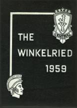 Jeffersonville Youngsville High School 1959 yearbook cover photo