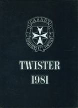 Casady School 1981 yearbook cover photo